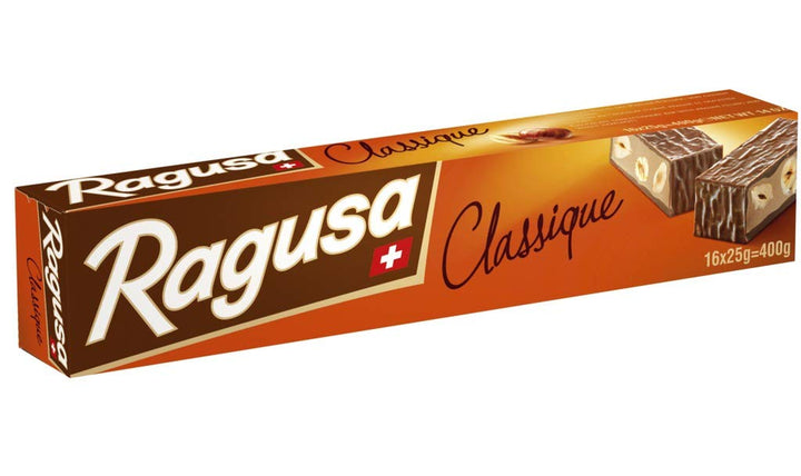 Ragusa Blond Geschenkpackung 400G Weiße Schokolade Mit Charaktervollem, Karamellartigem Geschmack Und Ganzen Haselnüssen Original Schweizer Schokolade (1 X 400G)