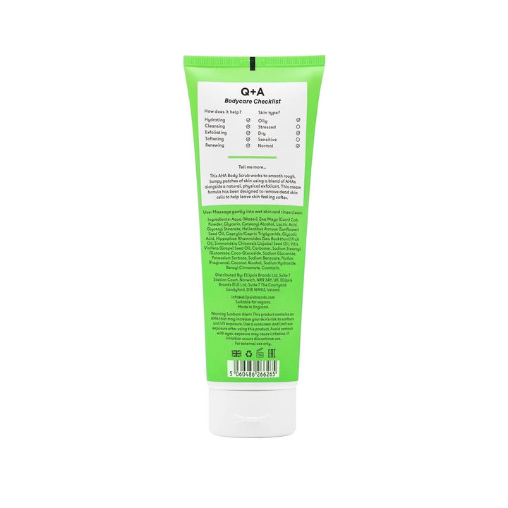 AHA peeling body scrub, 250 ml