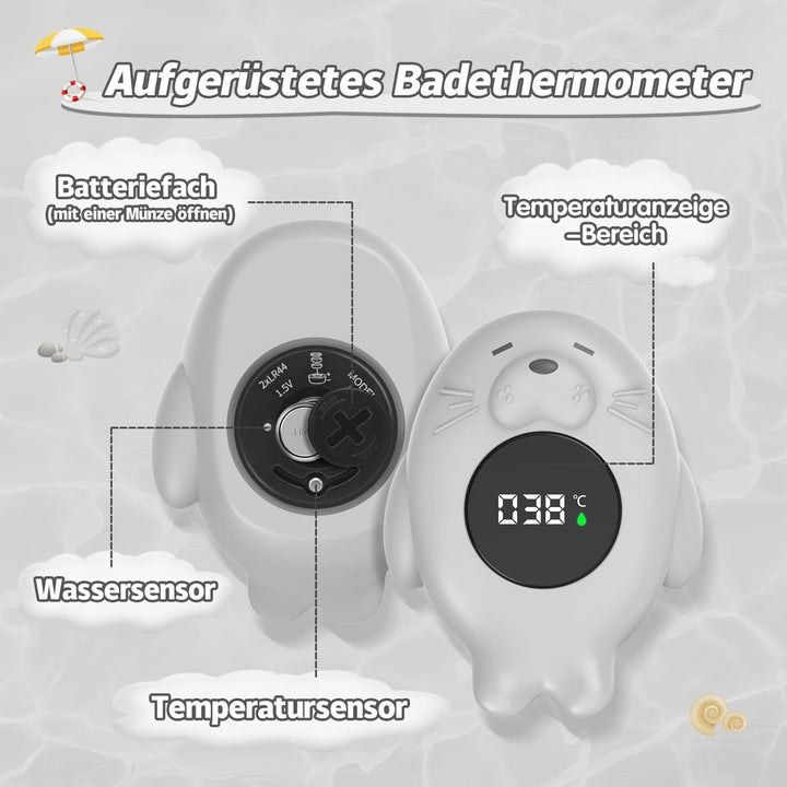 Sicherheit Baby Badethermometer, Digitalthermometer Für Badewanne, Genau Wasserthermometer Für Kinder Bad