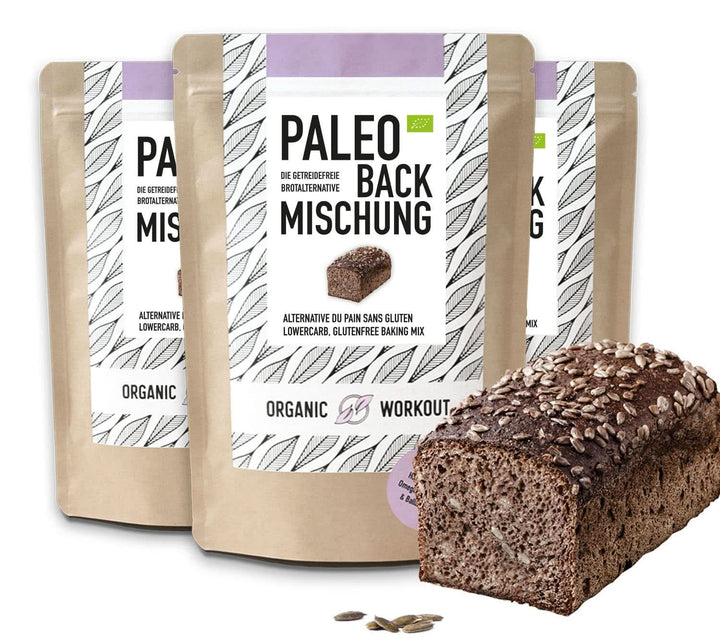 PALEO-BACKMIX, Organic, Pâine fără gluten