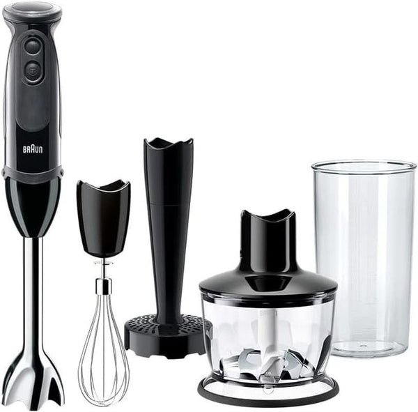 Braun Household Multiquick 5 MQ 5237 BK Standmixer 0,5 L Stabmixer Schwarz 1000 W