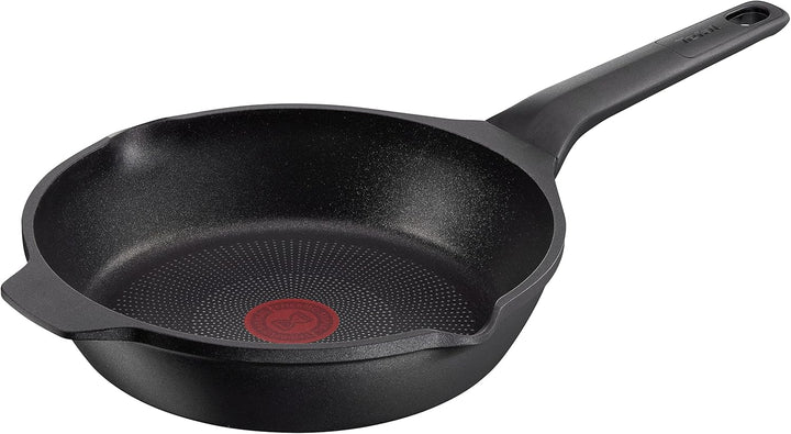 Tefal Robusto Aluguss Bratpfanne 28 Cm, Pfanne Induktion Mit Antihaftversiegelung, Thermo-Signal Bei Idealer Brattemperatur, Einfache Reinigung, Spülmaschinenfest, Für Alle Herdarten Geeignet E24906