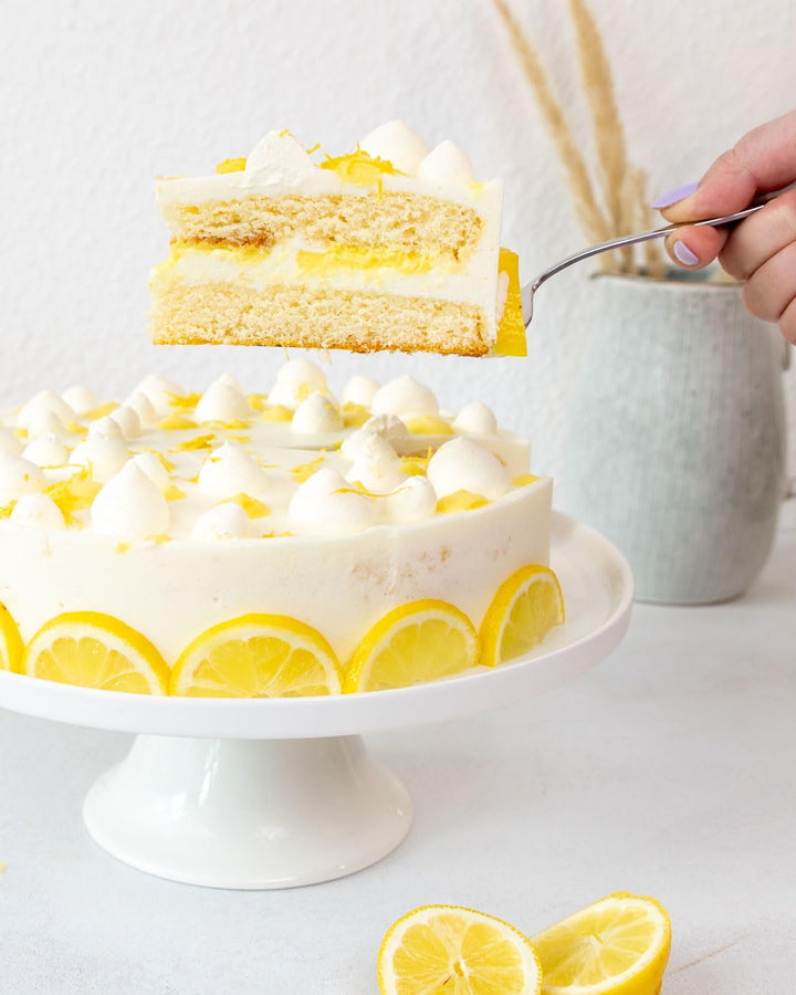 RUF Kuchen Träume Zitrone, Zitronenkuchen Traumhaft Einfach, Mit Puderzucker, Backmischung Für Einen Himmlisch Luftig Lockeren Kuchen