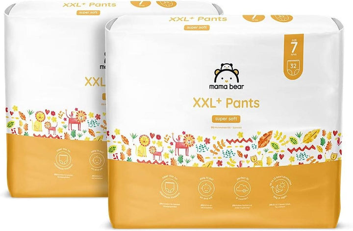 Mama Bear Panty scutece XXL mărimea 6 (18-30 kg), 72 de bucăți (2 pachete de 36)