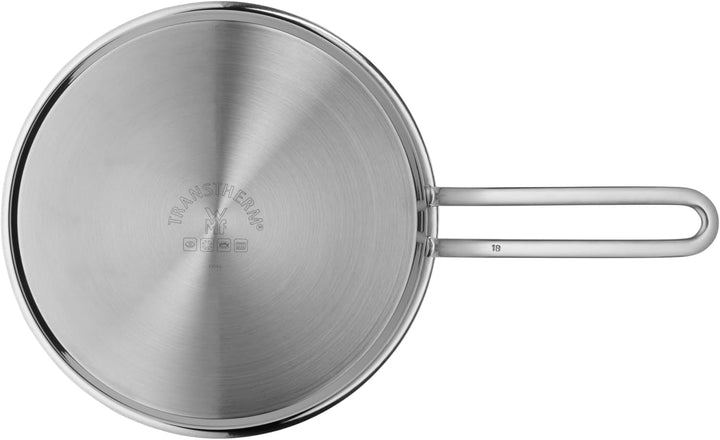 WMF Mini Bratpfanne Klein 18 Cm, Cromargan Edelstahl Poliert, Unbeschichtet, Induktion, Stapelbar, Ideal Für Kleine Portionen Oder Singlehaushalte