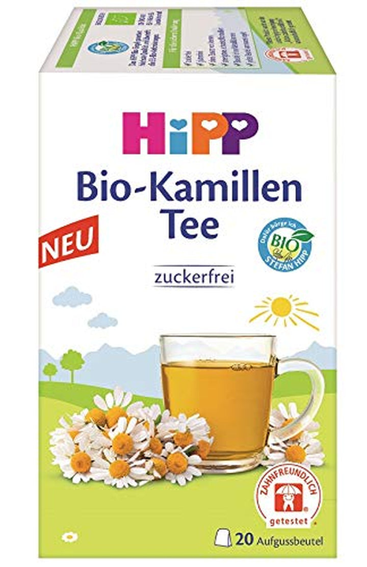 Hipp Organic Tea Drinks Ceai organic de musetel, pachet de 6 (6 x 30 g)