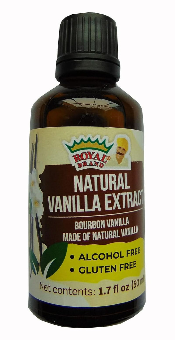 Vanilleextrakt Ohne Alkohol / Reiner Vanilleextrakt Madagaskar Bourbon / Alkoholfreier Vanilleextrakt, Nachhaltig Und Ethisch Hergestellte Vanille / 1,7 Fl Oz / 50 Ml / Halal / Glasflasche