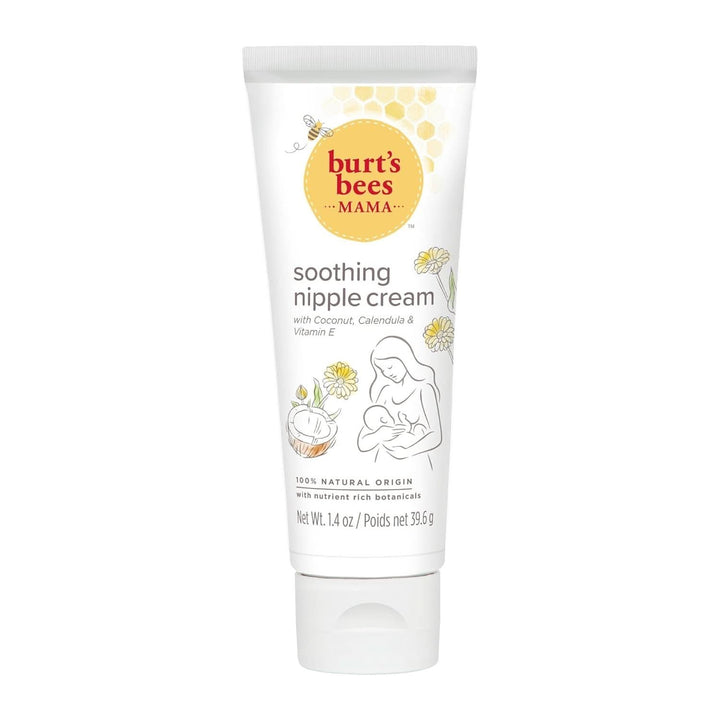 Burt'S Bees® Mama Beruhigende Creme Für Die Brustwarzen Mit Kokosnuss, Calendula Und Vitamin E, 100 % Natürlichen Ursprungs, 1,4 Unzen