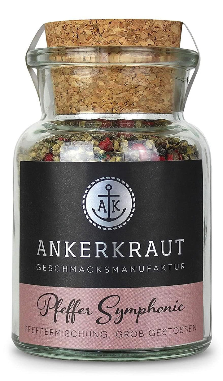 Ankerkraut Symphonie, amestec de piper pentru condimentarea cu aromă și gust, 140 grame