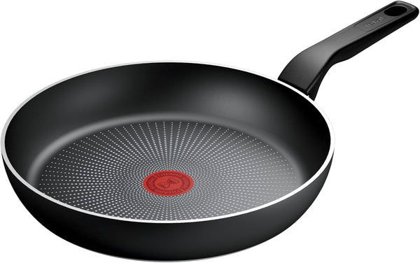 Tefal Recycled on Bratpfanne 28 Cm, 100% Recyceltes Aluminium, Antihaftbeschichtung, Induktion, Spülmaschinenfest, Schwarz, C2970632