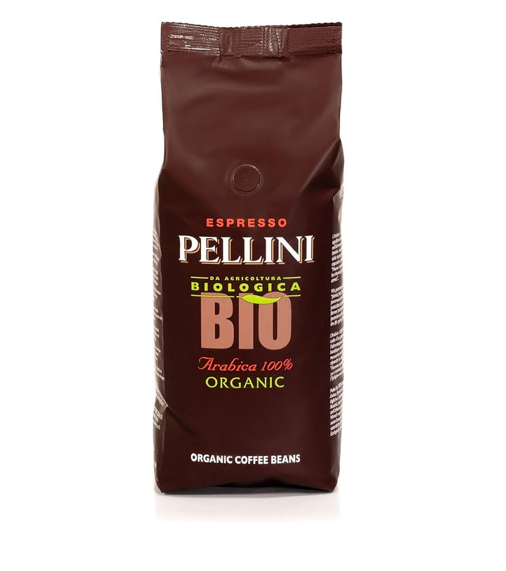 Pellini Kaffee in Chicchi Top, 100% Arabica-Mischung, Kaffeebohnen Mit Duftenden Und Raffinierten Aromen Und Einem Hauch Von Lakritze Und Kakao, 500G