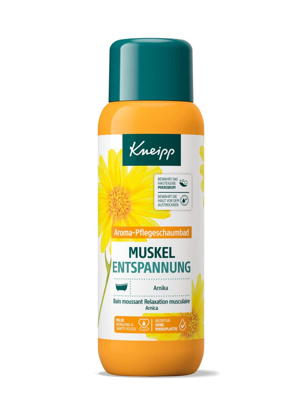 Kneipp Aroma, aditiv de baie cu extract de arnică și uleiuri esențiale naturale din speciile Cabreuva, Rosemary și Pinus, 400 ml