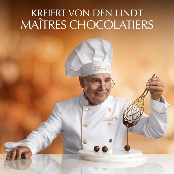 Lindt Schokolade LINDOR Kugeln Mischung | 2 Kg Beutel | Ca. 160 LINDOR Kugeln in Den Sorten Vollmilch, Weiß, Dark 60%, Haselnuss | Pralinengeschenk | Großpackung | Schokoladengeschenk