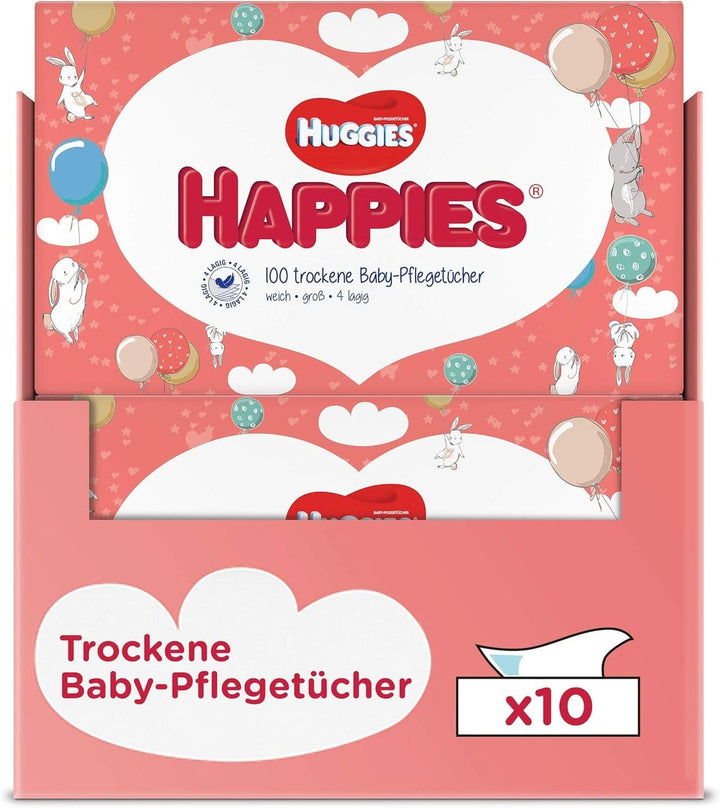 Huggies Baby-Feuchttücher Disney, Für Den Ganzen Körper, Dezent Und Frisch, 10 X 56 Tücher, Monatsbox