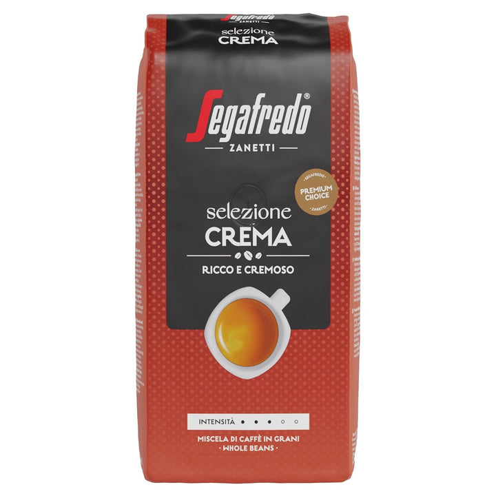 Segafredo Zanetti Intermezzo - Ganze Bohne (1 Kg Packung) - Geeignet Für Alle Italienischen Kaffeespezialitäten - Kaffeebohnen Mit Mittlerer Röstung, Stark Und Vollmundig Im Geschmack