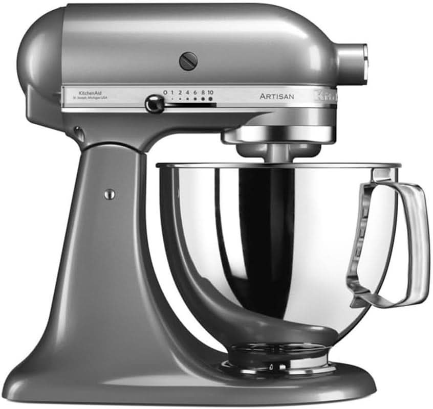 Mixer cu bol KitchenAid Artisan 5KSM125EER, 300W, 4.8L