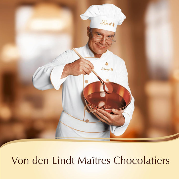 Lindt Schokolade - Pralinen Hell & Zart | Pralinés-Schachtel Mit 21 Heller Pralinen in 7 Köstlichen Sorten Mit Und Ohne Alkohol | Pralinengeschenk | Schokoladengeschenk | 200 G (1Er Pack)