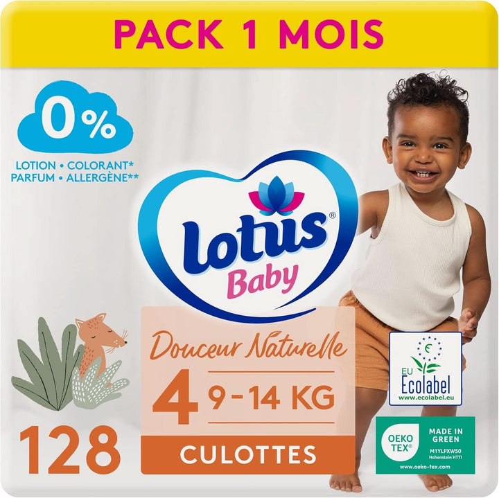 Douceur Naturelle – Höschen, Größe 6 (16-26 Kg) Pack 1 Monat – 112 Höschen