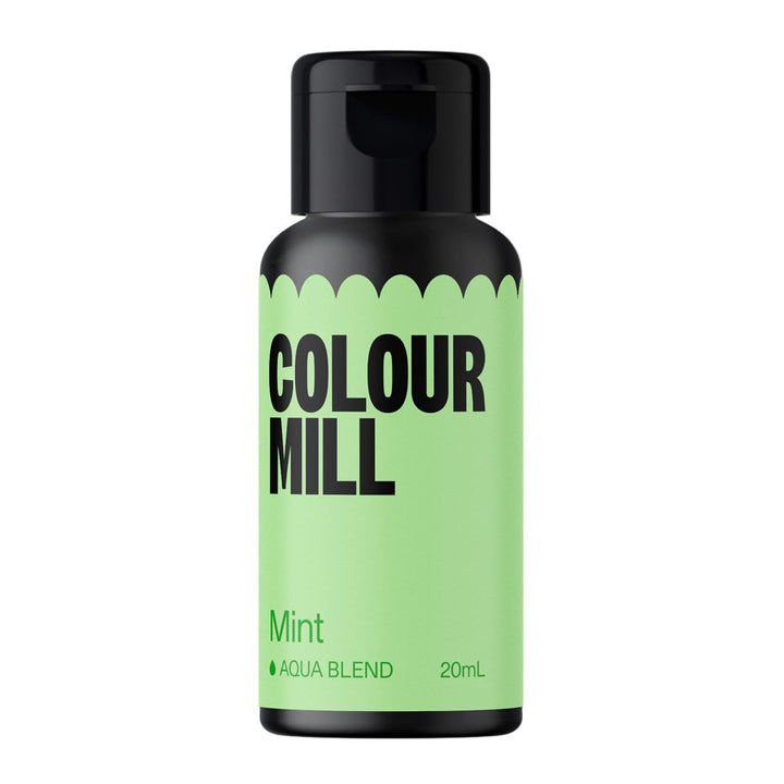 Colour Mill Aqua Blend Sage Lebensmittelfarbe Auf Wasserbasis - Lebensmittel Farbe Sehr Intensiv, Hoch Konzentriert, Vegan - 20 Ml