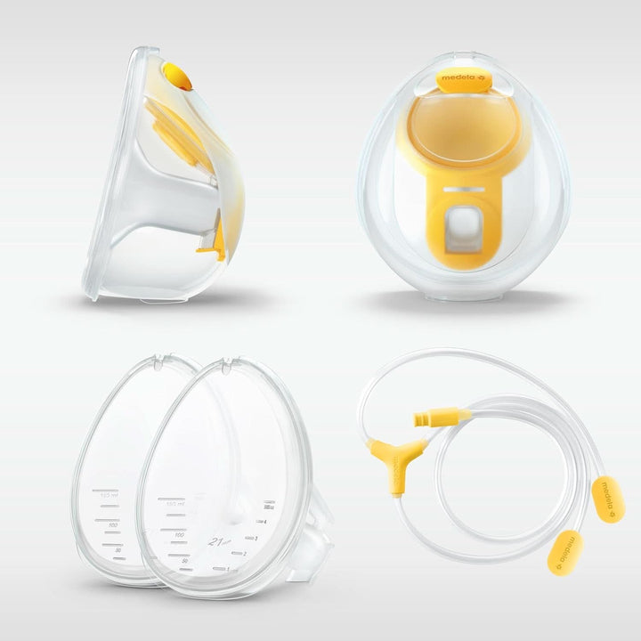 Medela Harmony Manual Breast Pump - Compact Swiss Design Featuring Personalfit Flex Shields and Medela 2-Phase Expression Technology