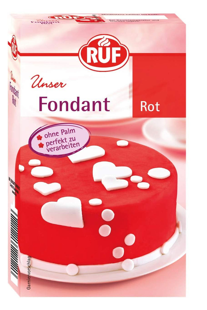 RUF Fondant, potrivit pentru modelarea figurilor, florilor și literelor,  250 grame