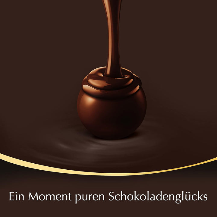 Lindt Schokolade LINDOR Kugeln Edelbitter | 400 G | Ca. 30 Kugeln Edelbitterschokolade Mit 70% Kakao Mit Dunkler Zartschmelzender Füllung | Pralinengeschenk | Schokoladengeschenk