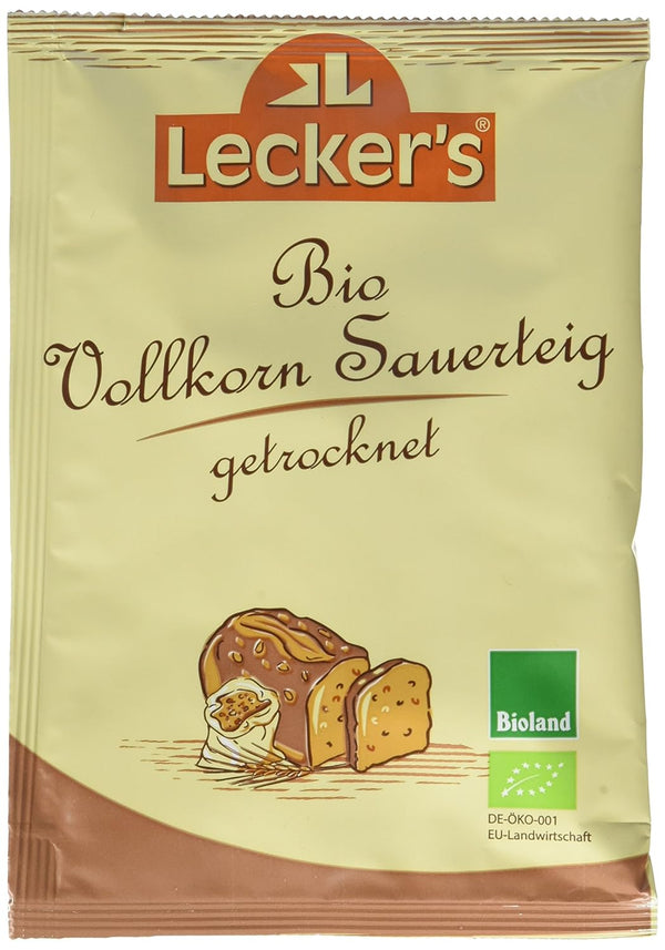 Lecker'S Bio Vollkorn Sauerteig (10 X 30 G)