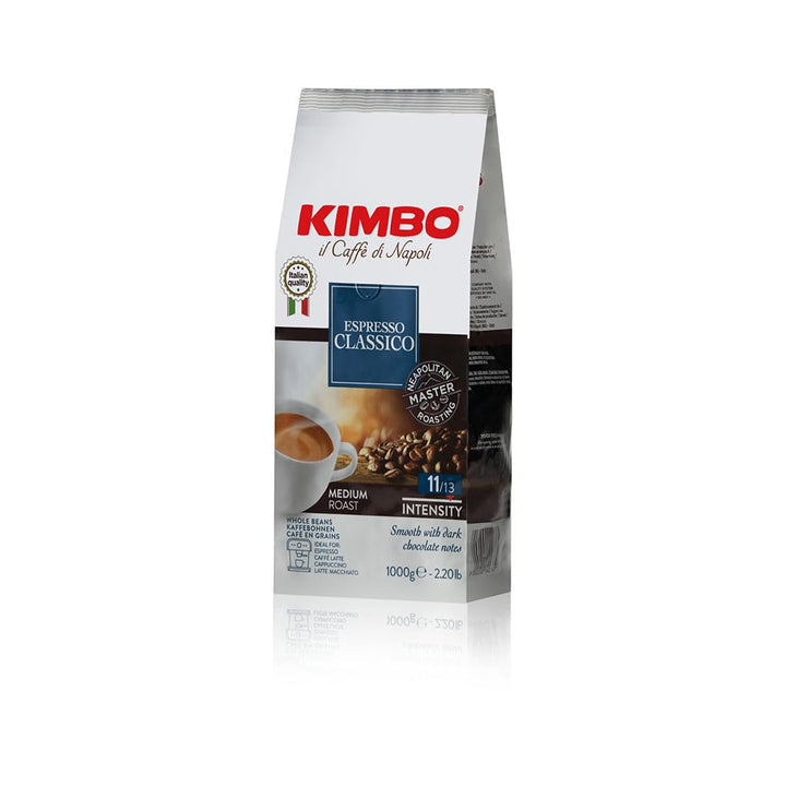 Espresso Classico Ganze Kaffeebohnen, Mittlere Röstung, 1Kg Beutel