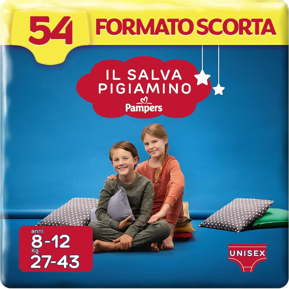 Pampers Il Salvapamino 8-12 ani, 54 scutece, mărime L/XL (27-43 kg)