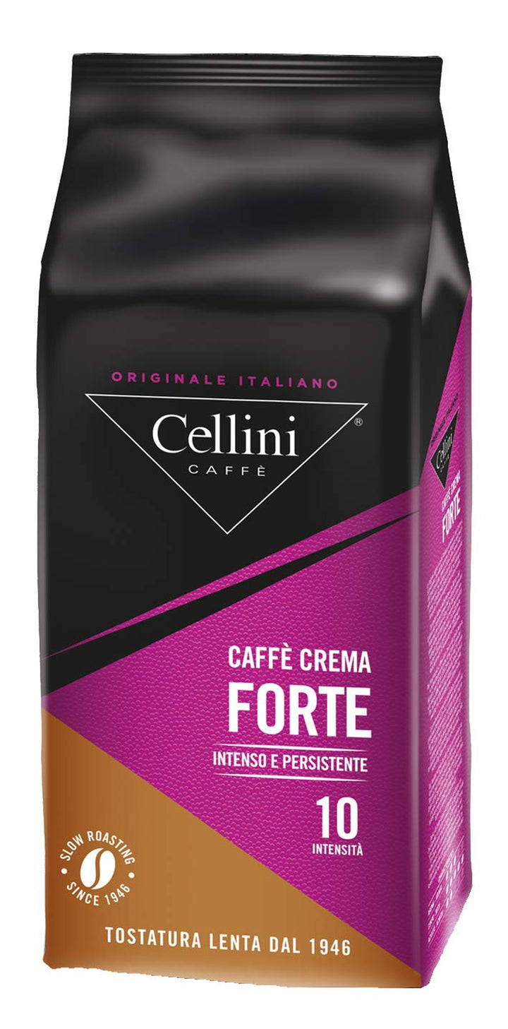 Cellini Caffè Crema Forte Ganze Bohne, 1000 G, 1Er Pack (1 X 1 Kg)