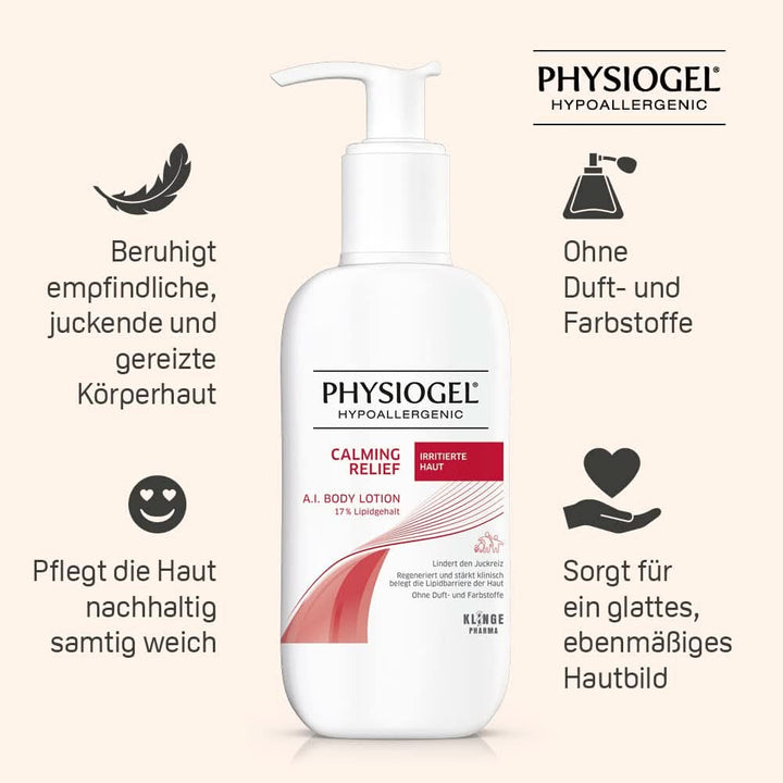 PHYSIOGEL Calming Relief A.I., Loțiune de corp, 400 ml