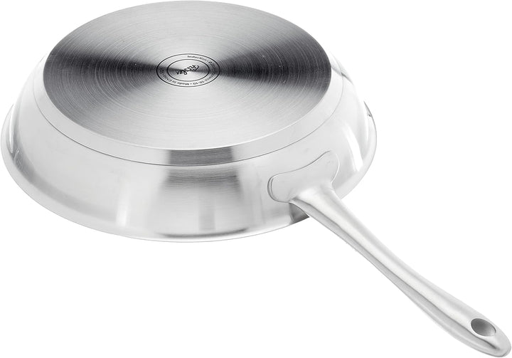 Fissler Catania / Edelstahl-Pfanne (Ø 28 Cm), Unbeschichtete Stielpfanne, Schmorpfanne, Ideal Zum Krossen Braten, Alle Herdarten - Auch Induktion