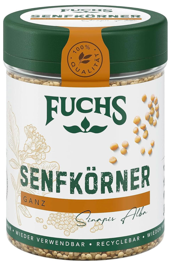 Fuchs - Semințe de muștar întregi, 70 grame