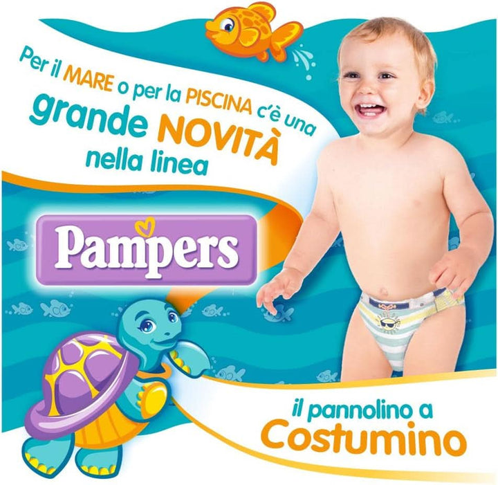 Pampers, Il Costumina, 12 bucăți, mărimea 3 (6-11 kg)