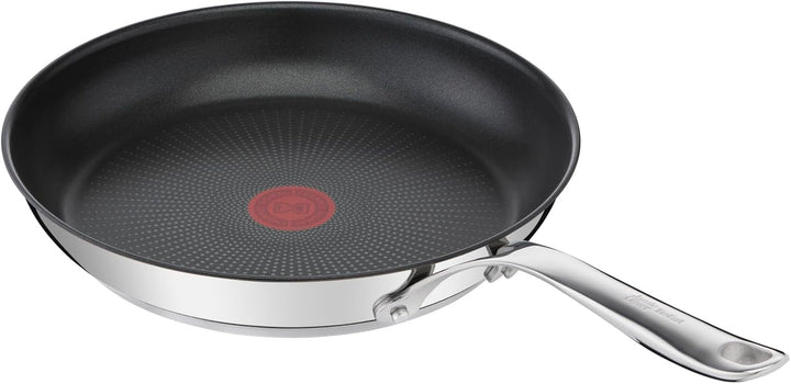 Tefal Jamie Oliver Cook'S Direct on Bratpfanne 28 Cm, Antihaft, Induktionstauglich, Backofenfest, Edelstahl, Genieteter Griff, E3040644