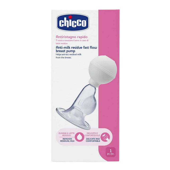 Chicco Natural Feeling Handmilchpumpe, Komfortable Und Schnelle Stillpumpe, Einfaches Abpumpen Der Milch, Ergonomische Form, Mit Geneigtem Sauger Und Hermetischem Deckel, Wird Zur Babyflasche - 150 Ml