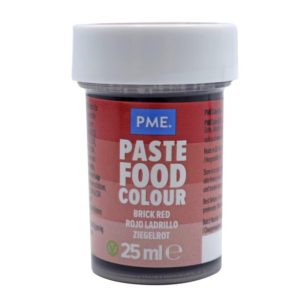 Backfarbe Paste - Ziegelrot (25G)