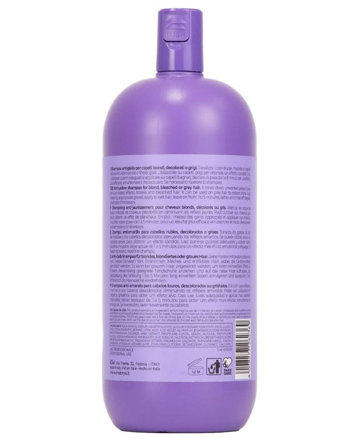 Inebrya BLONDesse No-Yellow Shampoo, 1000 ml