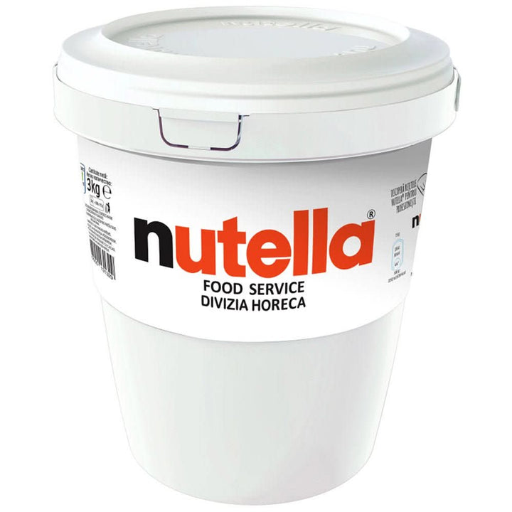 Crema tartinabila de alune de padure cu cacao, NUTELLA, 3kg - Nati Shop