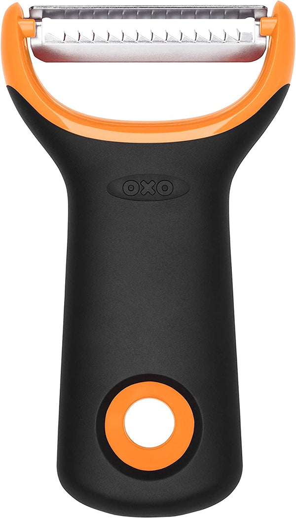 OXO Good Grips Schäler / Peeler Mit Julienne-Funktion, Schwarz