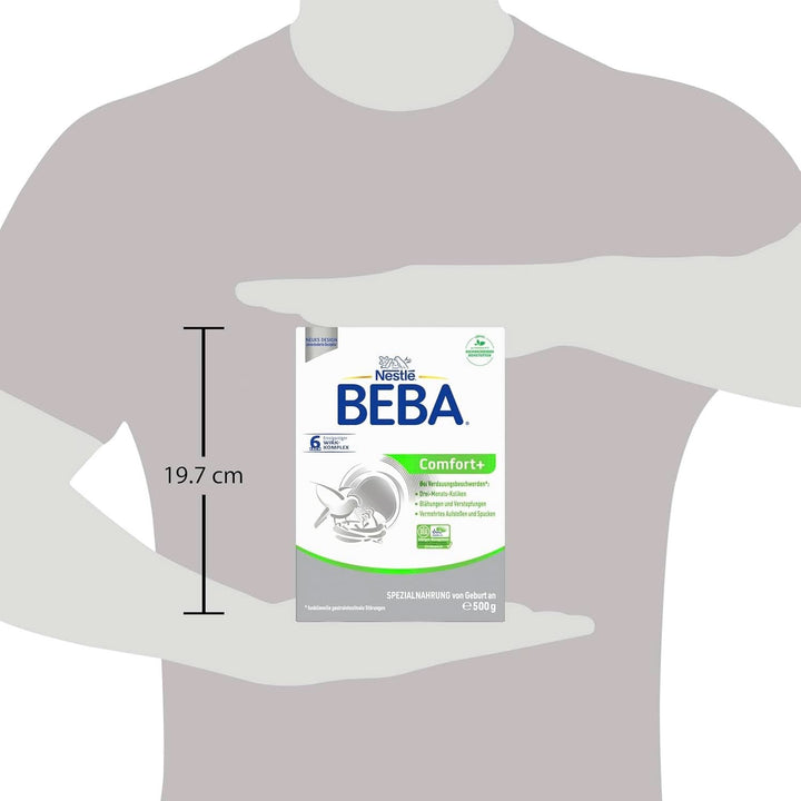 Nestlé BEBA Comfort+ Spezialnahrung Bei Verdauungsbeschwerden, Babynahrung Von Geburt An, 1Er Pack (1 X 550G)