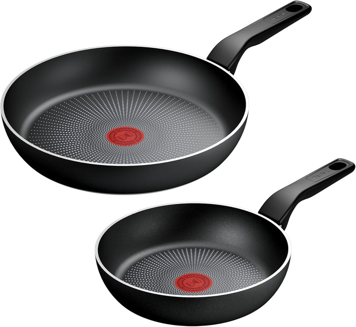 Tefal Recycled on Bratpfanne 28 Cm, 100% Recyceltes Aluminium, Antihaftbeschichtung, Induktion, Spülmaschinenfest, Schwarz, C2970632