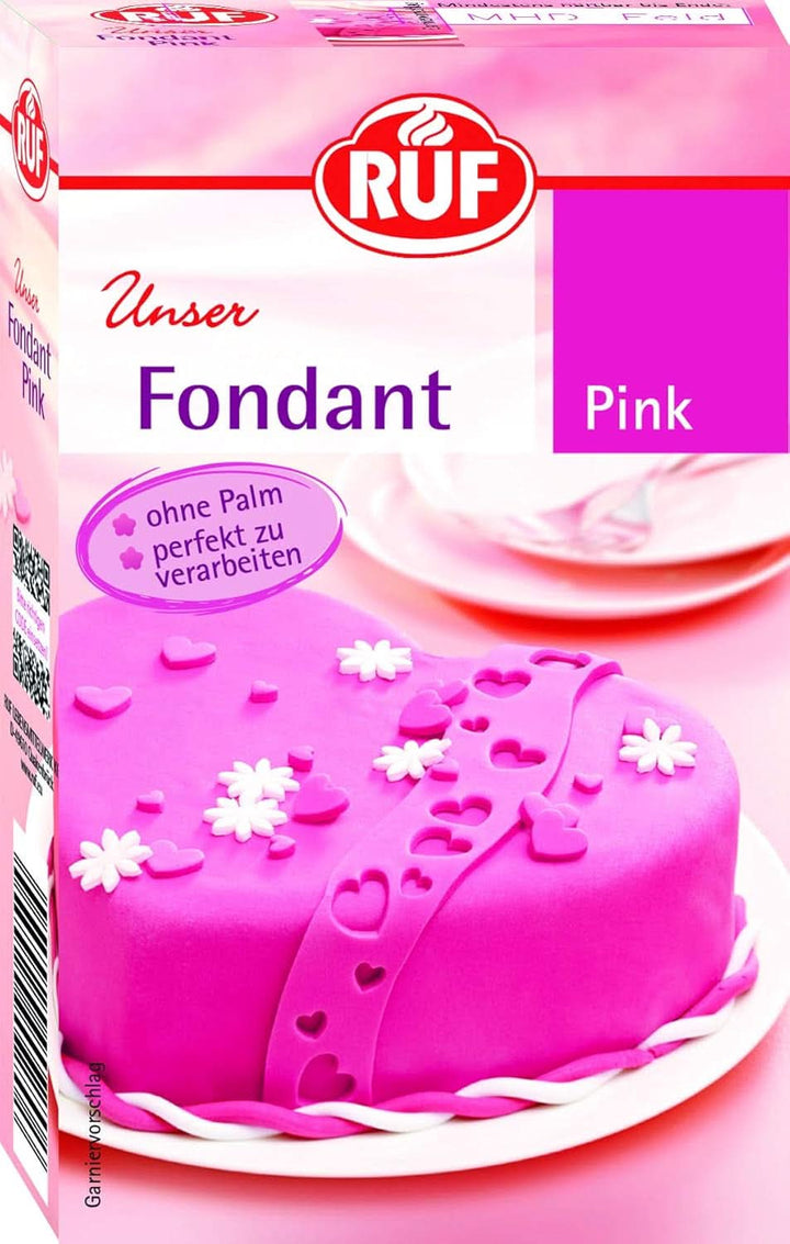 RUF Fondant, potrivit pentru modelarea figurilor, florilor și literelor,  250 grame