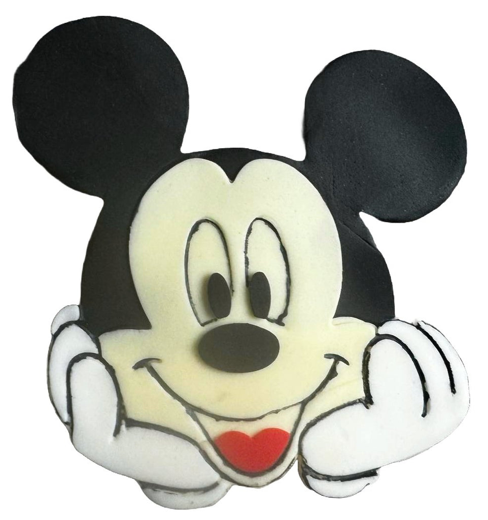 Decoratiune comestibila din zahar, Mickey Mouse - Nati Shop