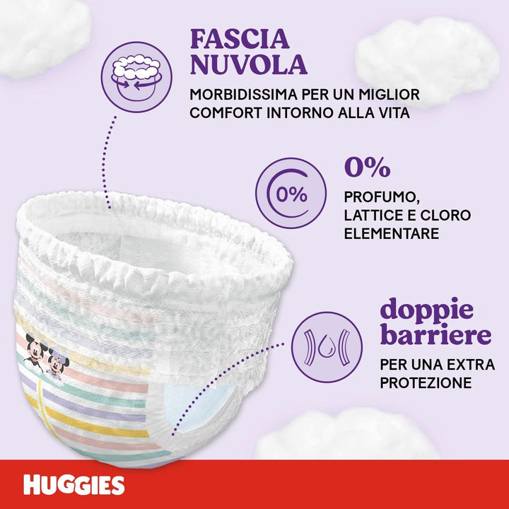 Huggies Ultra Comfort-Windelhöschen, Größe 4 (9-14 Kg), Packung Mit 72 Windelhöschen