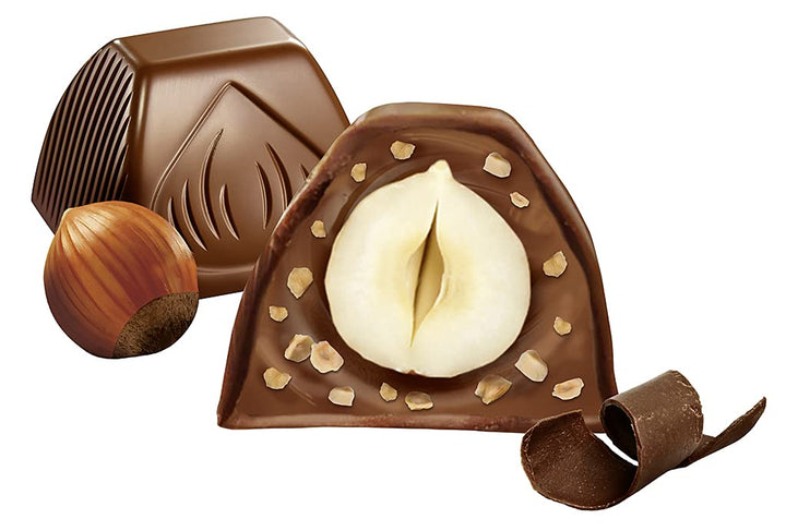 Ferrero Küsschen Klassik – Knackig Geröstete Haselnuss Umhüllt Von Feiner Schokolade – 1 Packung À 20 Einzelpralinen