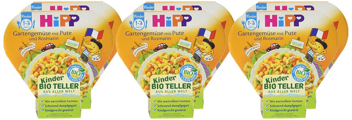 Hipp Gartengemüse Mit Pute Und Rosmarin, 6Er Pack (6 X 250 G)