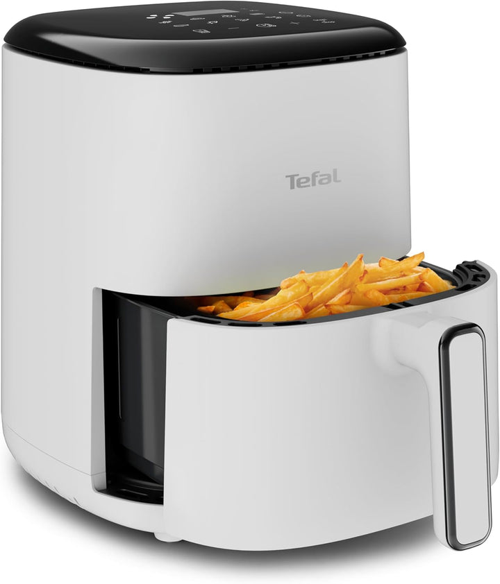 Tefal Easy Fry Max 5L Heißluftfritteuse, 10 Automatische Garprogramme, Digitaler Touchscreen, Zeit-/Energiesparend, Antihaftbeschichtung, Schwarz, EY2458