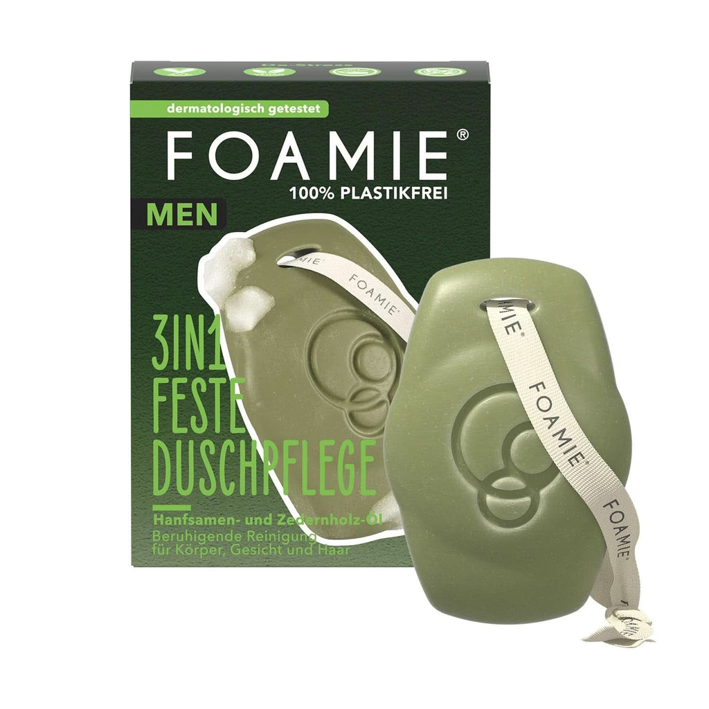 Foamie, Gel de duș, sapun și șampon solid, 3 in 1, 90 grame