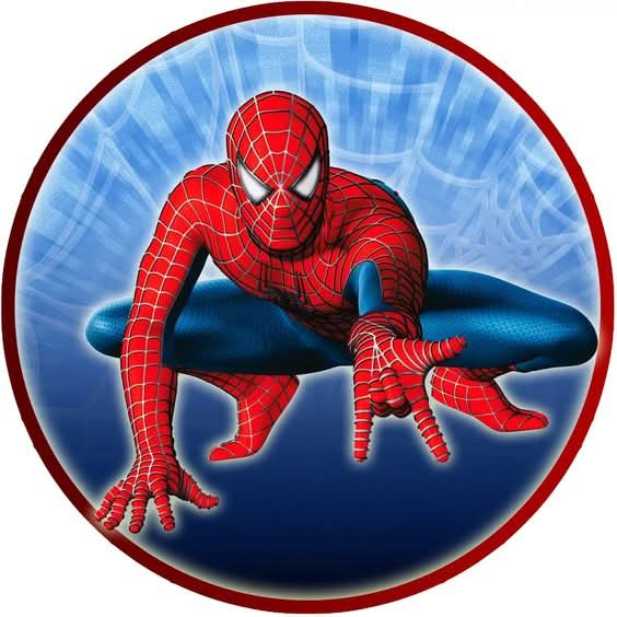 Imagine comestibila, vafa, format A4, Spiderman - Nati Shop